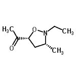 CAS#: 201031-51-8, 1-[(3R,5R)-2-Ethyl-3-Methyl-1,2-Oxazolidin-5-Yl]Ethanone