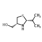 CAS#: 201036-98-8, [(2R,4R)-2-Isopropyl-1,3-Thiazolidin-4-Yl]Methanol