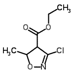 CAS#: 201138-38-7, Ethyl 3-Chloro-5-Methyl-4,5-Dihydro-1,2-Oxazole-4-Carboxylate