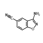 CAS#: 201157-76-8, 3-Amino-1,2-Benzoxazole-5-Carbonitrile
