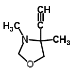 CAS#: 20116-22-7, 4-Ethynyl-3,4-Dimethyl-1,3-Oxazolidine