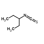 CAS 登录号：201224-89-7， 3-异硫氰酸基戊烷