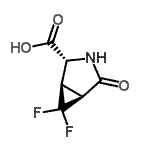 CAS#: 201231-40-5, (1R,2R,5S)-6,6-Difluoro-4-Oxo-3-Azabicyclo[3.1.0]Hexane-2-Carboxylic Acid