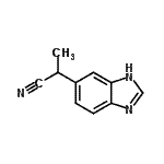 CAS#: 20129-35-5, 2-(1H-Benzimidazol-5-Yl)Propanenitrile