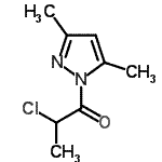 CAS 登录号：201299-92-5， 2-氯-1-(3,5-二甲基-1H-吡唑-1-基)-1-丙酮