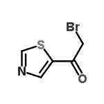 CAS 登录号：201470-17-9， 2-溴-1-(1,3-噻唑-5-基)乙酮