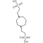 CAS 登录号:202185-84-0, 2,2'-(1,4-二氮杂环庚-1,4-二基)二乙烷磺酸