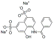 CAS 登录号:20241-55-8, 4-(苯甲酰基氨基)-5-羟基萘-1,7-二磺酸二钠