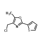 CAS#: 202595-63-9, 4-(Chloromethyl)-5-Methyl-2-(2-Thienyl)-1,3-Oxazole
