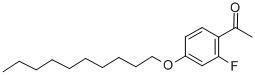 CAS#: 203066-87-9, 1-[4-(Decyloxy)-2-Fluorophenyl]-Ethanone