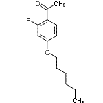 CAS#: 203066-91-5, 1-[2-Fluoro-4-(Hexyloxy)Phenyl]Ethanone