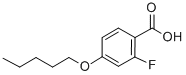 CAS#: 203067-01-0, 2-Fluoro-4-(Pentyloxy)-Benzoic Acid