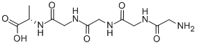 CAS 登录号：20347-80-2， 甘氨酰甘氨酰甘氨酰甘氨酰-L-丙氨酸