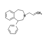 CAS#: 20361-31-3, 3-Allyl-1-Phenyl-2,3,4,5-Tetrahydro-1H-3-Benzazepine