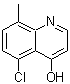 CAS#: 203626-37-3, 5-Chloro-8-Methyl-4-Quinolinol