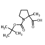 CAS 登录号：203869-80-1， 2-甲基-1-{[(2-甲基-2-丙基)氧基]羰基}脯氨酸