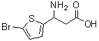 CAS#: 204135-66-0, 3-Amino-3-(5-Bromo-2-Thienyl)Propanoic Acid