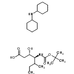 CAS#: 204199-26-8, (3S,4S)-3-Hydroxy-5-Methyl-4-({[(2-Methyl-2-Propanyl)Oxy]Carbonyl}Amino)Heptanoic Acid - N-Cyclohexylcyclohexanamine (1:1)