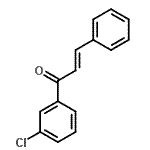 CAS#: 20426-48-6, (2E)-1-(3-Chlorophenyl)-3-Phenyl-2-Propen-1-One