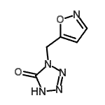 CAS#: 204276-98-2, 1-(1,2-Oxazol-5-Ylmethyl)-1,2-Dihydro-5H-Tetrazol-5-One