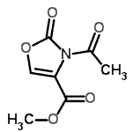CAS#: 204376-39-6, Methyl 3-Acetyl-2-Oxo-2,3-Dihydro-1,3-Oxazole-4-Carboxylate