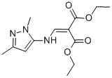 CAS#: 20481-33-8, 2-[[(1,3-Dimethyl-1H-Pyrazol-5-Yl)Amino]Methylene]-Propanedioic Acid 1,3-Diethyl Ester