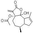 CAS#: 20482-33-1, (3aR)-3a,4,5,6,6abeta,7,9abeta,9balpha-Octahydro-4beta-Acetoxy-6,9-Dimethyl-6beta-Hydroxy-3-Methyleneazuleno[4,5-b]Furan-2(3H)-One