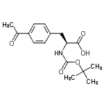 CAS 登录号：204856-73-5， 4-乙酰基-N-{[(2-甲基-2-丙基)氧基]羰基}-L-苯丙氨酸