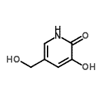 CAS#: 204862-84-0, 3-Hydroxy-5-(Hydroxymethyl)-2(1H)-Pyridinone