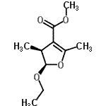 CAS#: 204982-16-1, Methyl (4S,5R)-5-Ethoxy-2,4-Dimethyl-4,5-Dihydro-3-Furancarboxylate