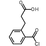 CAS#: 204995-00-6, 3-[2-(Chlorocarbonyl)Phenyl]Propanoic Acid