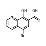 CAS#: 205040-59-1, 5-Bromo-8-Hydroxy-7-Quinolinecarboxylic Acid