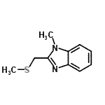 CAS#: 205314-27-8, 1-Methyl-2-[(Methylsulfanyl)Methyl]-1H-Benzimidazole