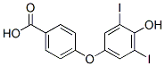 CAS 登录号：2055-97-2， 4-(4-羟基-3,5-二碘苯氧基)-3,5-二碘苯甲酸