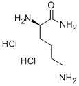 CAS 登录号：205598-51-2， (2R)-2,6-二氨基-己酰胺盐酸盐(1:2)