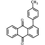 CAS 登录号：20600-74-2， 1-(4-甲基苯基)-9,10-蒽醌