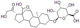 CAS#: 20605-81-6, Tetrahydroaldosterone 3 beta-Glucosiduronic Acid