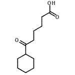 CAS 登录号：20606-25-1， 6-环己基-6-氧代己酸