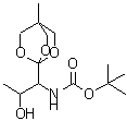CAS#: 206191-49-3, 2-Methyl-2-Propanyl [2-Hydroxy-1-(4-Methyl-2,6,7-Trioxabicyclo[2.2.2]Oct-1-Yl)Propyl]Carbamate