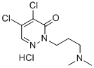 CAS#: 20630-50-6, 4,5-Dichloro-2-(3-(Dimethylamino)Propyl)-3(2H)-Pyridazinone Monohydrochloride