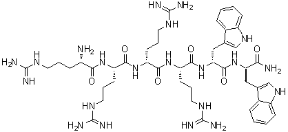 CAS#: 206350-79-0, L-Arginyl-L-Arginyl-D-Arginyl-L-Arginyl-D-Tryptophyl-D-Tryptophanamide