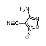 CAS#: 206363-17-9, 4-Amino-1,2,5-Oxadiazole-3-Carbonitrile 2-Oxide
