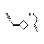 CAS#: 206445-57-0, Methyl 3-(Cyanomethylene)Cyclobutanecarboxylate