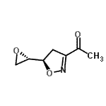 CAS#: 206556-67-4, 1-{(5R)-5-[(2S)-2-Oxiranyl]-4,5-Dihydro-1,2-Oxazol-3-Yl}Ethanone