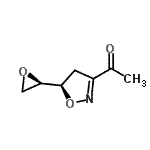 CAS#: 206556-70-9, 1-{(5R)-5-[(2R)-2-Oxiranyl]-4,5-Dihydro-1,2-Oxazol-3-Yl}Ethanone
