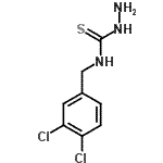 CAS 登录号：206559-55-9， N-(3,4-二氯苄基)肼基硫代甲酰胺