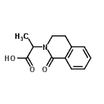CAS#: 206865-00-1, 2-(1-Oxo-3,4-Dihydro-2(1H)-Isoquinolinyl)Propanoic Acid