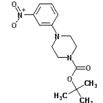 CAS 登录号:206879-94-9, 2-甲基-2-丙基4-(3-硝基苯基)-1-哌嗪羧酸酯