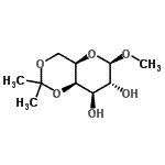 CAS#: 20688-90-8, Methyl 4,6-O-Isopropylidene-beta-D-Galactopyranoside