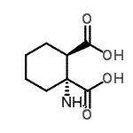 CAS 登录号：206996-09-0， (1R,2R)-1-氨基-1,2-环己烷二甲酸
